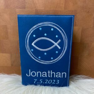 Geschenk zur Kommunion, Gotteslobhülle Kunstleder personalisiert, Gotteslobhülle mit Namen, Gotteslobhülle personalisiert, Gotteslobhüllen, Kommunion