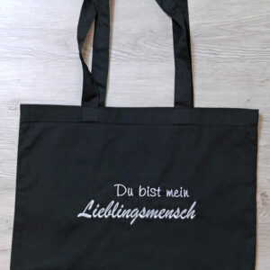 Besondere Geschenkidee, Besondere Geschenkidee Freundin, Es gibt Menschen die passen perfekt ins Herz, Geschenk für Freundin, Geschenkidee für Freundin, Geschenkidee für Mama, Geschenkidee für Oma, Tasche für Freundin, Tasche für Mama, Tasche für Oma, Umhängetasche bestickt, Umhängetasche Freundin