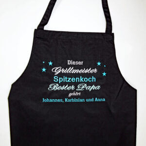 Beste Mama, Beste Oma, Bester Opa, Bester Papa, Geschenk für Mama, Geschenk für Oma, Geschenk für Opa, Geschenk für Papa, Grillschürze, Kochschürze, Spitzenkoch