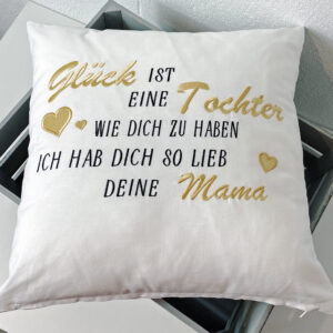 Geschenk für Tochter, Glück ist eine Mama wie Dich zu haben, Glück ist eine Oma wie Dich zu haben, Glück ist eine Tochter wie Dich zu haben, Weihnachtsgeschenk für Mama, Weihnachtsgeschenk für Oma, Weihnachtsgeschenk für Tochter