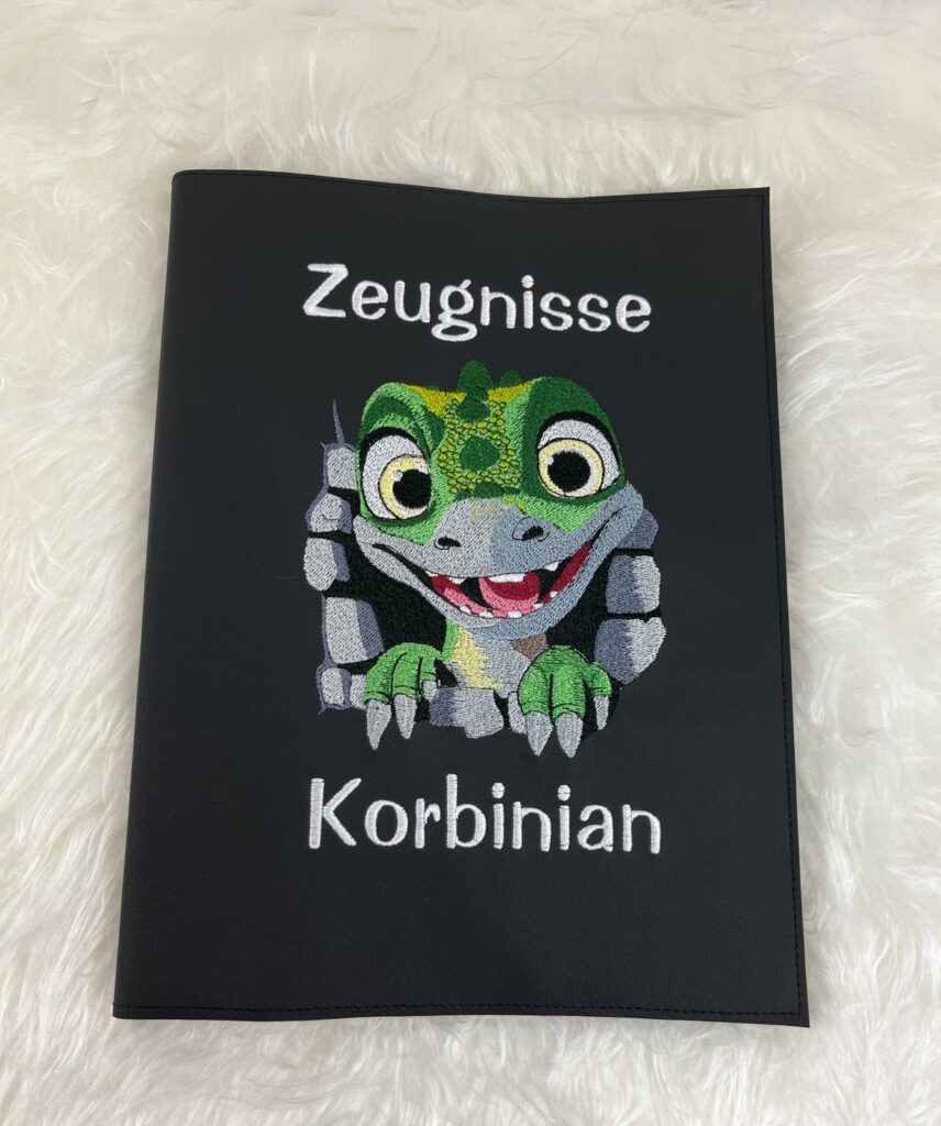 Zeugnismappe personalisiert, Zeugnismappe mit Name