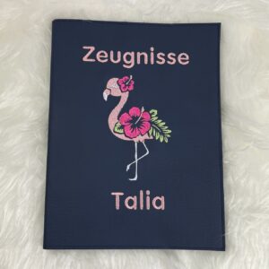Zeugnismappe personalisiert, Zeugnismappe mit Name