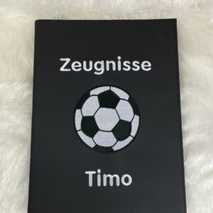 Zeugnismappe personalisiert, Zeugnismappe mit Name