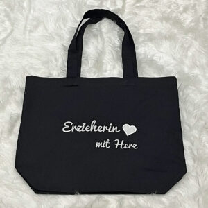 Umhängetasche "Erzieherin/Lehrerin mit Herz"