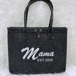 Filztasche, Filztasche Geschenk, Filztasche Mama EST, Filztasche Mama